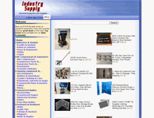 Tablet Screenshot of industry-supply.net